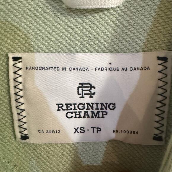 Reigning Champ Pima Lightweight Terry Relaxed Pullover Hoodie Men's Size XS - Picture 7 of 8